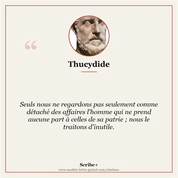 Citation Thucydide