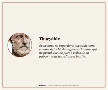 Citations Thucydide