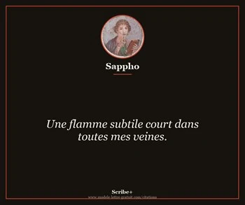Citation de Sappho