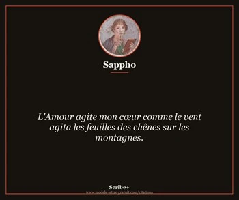 Citation de Sappho