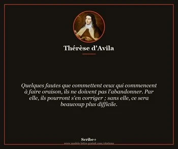 Citation de Thérèse d