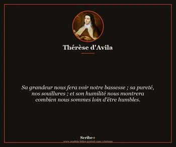 Citation de Thérèse d