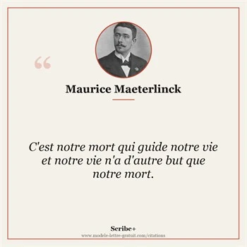 Citation Maurice Maeterlinck