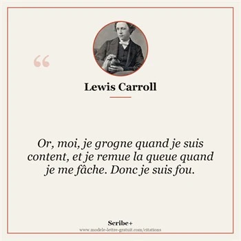 Citation Lewis Carroll