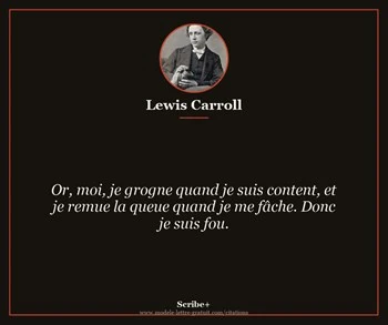 Citation de Lewis Carroll