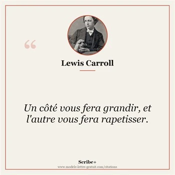 Citation Lewis Carroll
