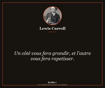 Citation de Lewis Carroll