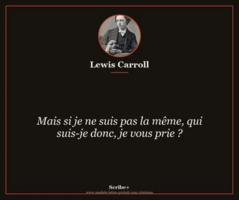 Citation de Lewis Carroll