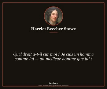 Citation de Harriet Beecher Stowe
