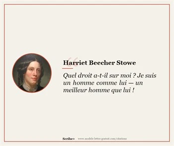 Citations Harriet Beecher Stowe