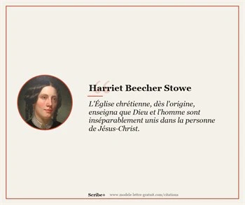 Citations Harriet Beecher Stowe