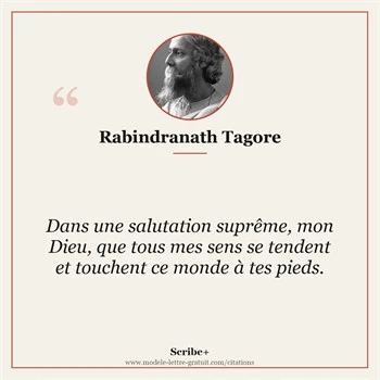 Citation Rabindranath Tagore