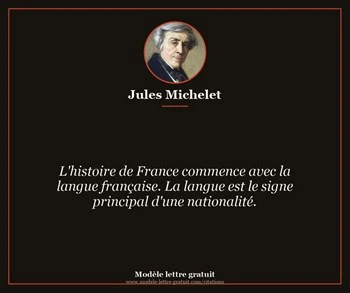 Citation de Jules Michelet