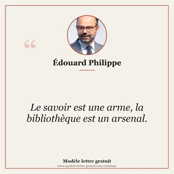 Citation Édouard Philippe