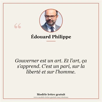 Citation Édouard Philippe