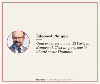Citations Édouard Philippe