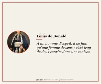 Citations Louis de Bonald