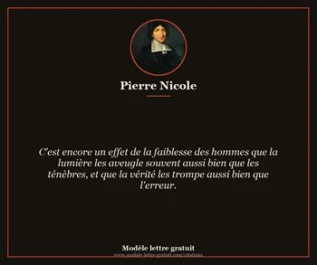 Citation de Pierre Nicole