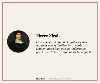 Citations Pierre Nicole