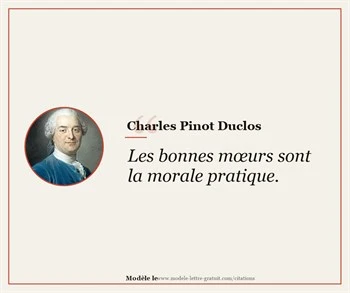 Citations Charles Pinot Duclos