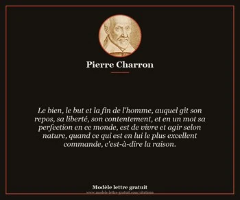 Citation de Pierre Charron