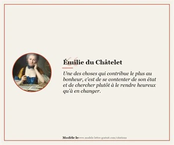 Citations Émilie du Châtelet