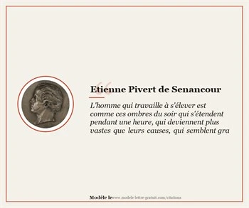 Citations Étienne Pivert de Senancour