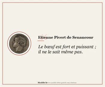 Citations Étienne Pivert de Senancour