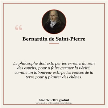 Citation Bernardin de Saint-Pierre