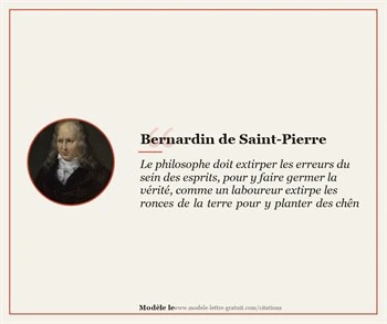Citations Bernardin de Saint-Pierre