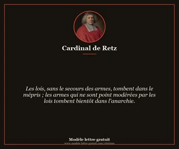 Citation de Cardinal de Retz