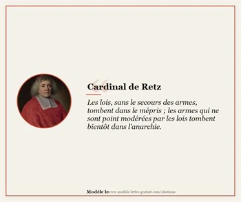 Citations Cardinal de Retz