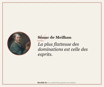 Citations Sénac de Meilhan