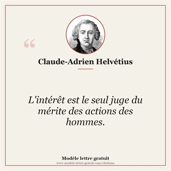 Citation Claude-Adrien Helvétius