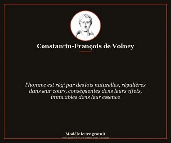 Citation de Constantin-François de Volney