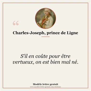 Citation Charles-Joseph, prince de Ligne
