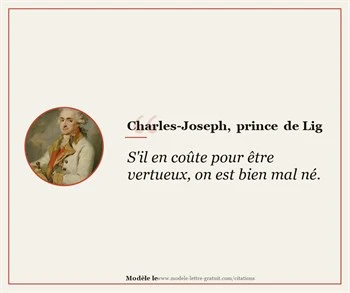 Citations Charles-Joseph, prince de Ligne