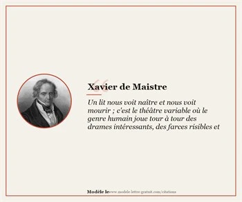 Citations Xavier de Maistre