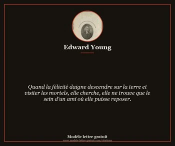 Citation de Edward Young