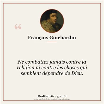 Citation François Guichardin