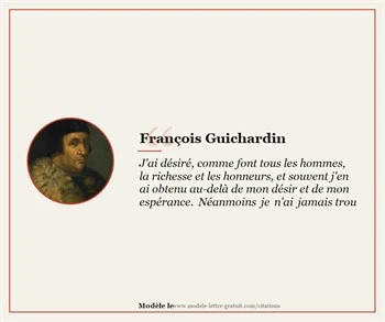 Citations François Guichardin
