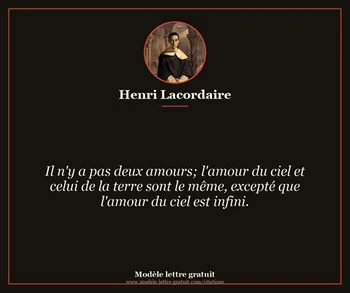 Citation de Henri Lacordaire
