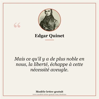 Citation Edgar Quinet