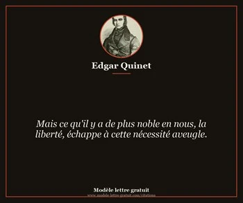 Citation de Edgar Quinet
