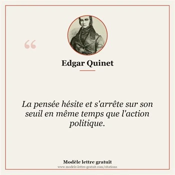 Citation Edgar Quinet