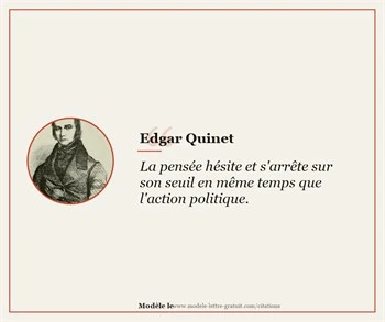Citations Edgar Quinet