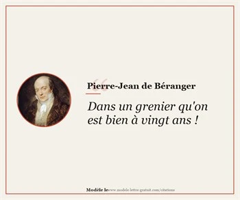 Citations Pierre-Jean de Béranger