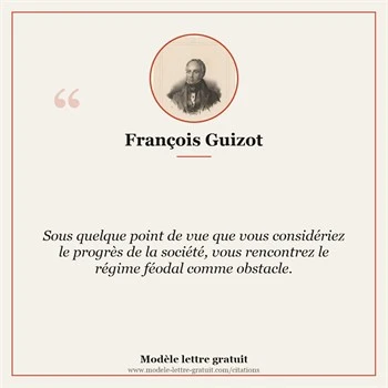 Citation François Guizot