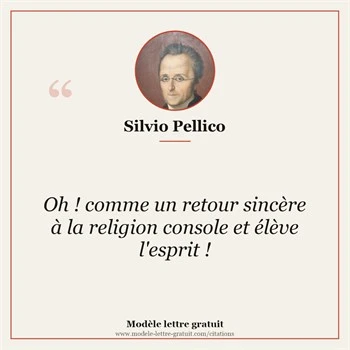 Citation Silvio Pellico