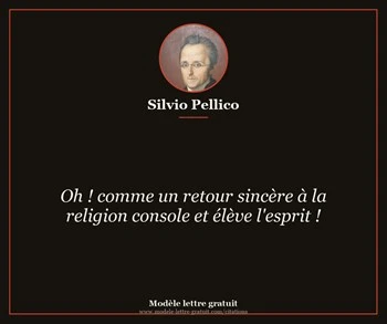 Citation de Silvio Pellico